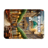 Dublin, geciteerd op duizend nuances groen magneet (Horizontaal)