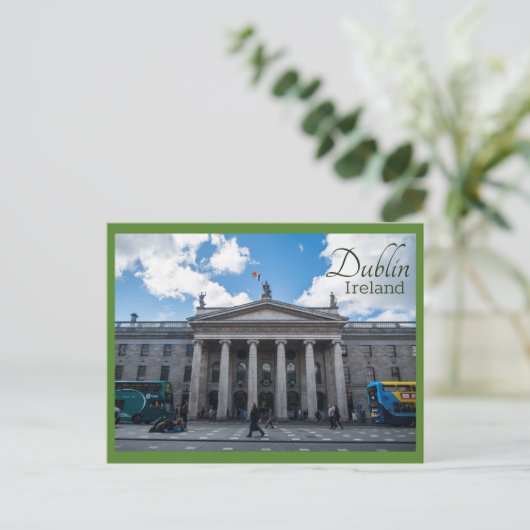 Dublin GPO Briefkaart (Staand voorkant)