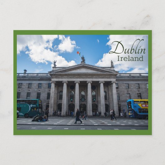 Dublin GPO Briefkaart (Voorkant)