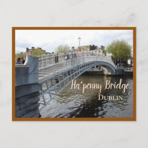 Dublin (Ha'penny Bridge) Briefkaart