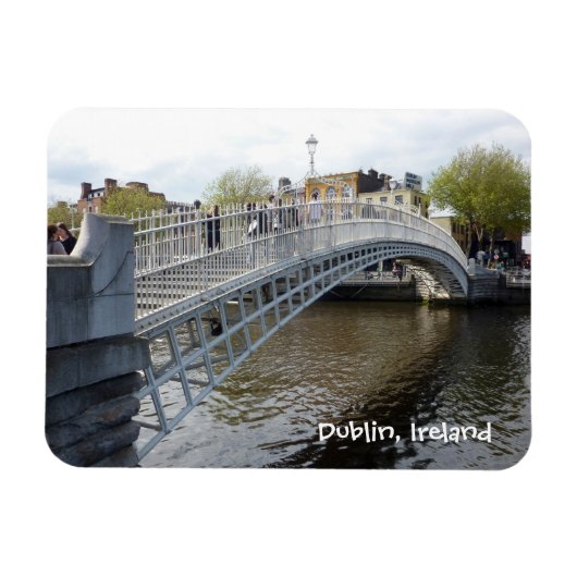 Dublin (Ha'penny Bridge) Magneet (Horizontaal)