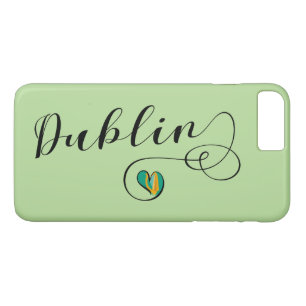 Dublin Heart Cell Phone Case, Ierland Case-Mate iPhone Case