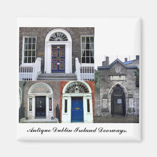 Dublin Ierland, Antiek Doorways Magneet