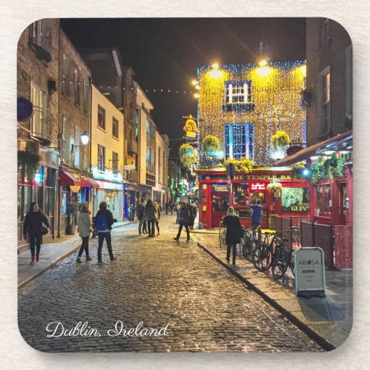 Dublin, Ierland, Bier Onderzetter (Voorkant)