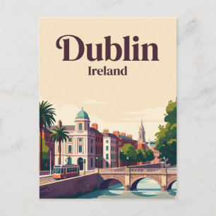 Dublin Ierland Briefkaart