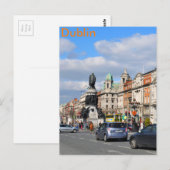 Dublin. Ierland Briefkaart (Voorkant / Achterkant)