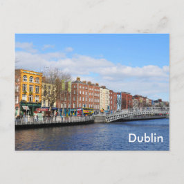 Dublin. Ierland Briefkaart