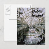 Dublin, Ierland briefkaart (Voorkant / Achterkant)