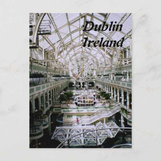 Dublin, Ierland briefkaart (Voorkant)