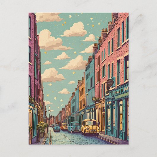  Dublin Ierland Briefkaart (Voorkant)