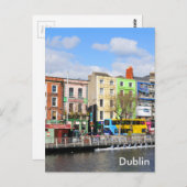 Dublin. Ierland Briefkaart (Voorkant / Achterkant)