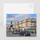 Dublin. Ierland Briefkaart (Voorkant / Achterkant)