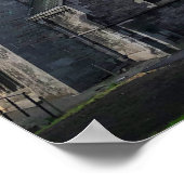 Dublin Ierland Christ Church Kathedraal landmark a Poster (Hoek)