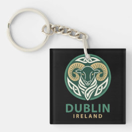 Dublin Ierland Europa Sleutelhanger