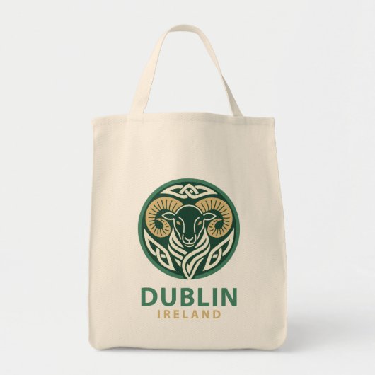 Dublin Ierland Europa Tote Bag (Voorkant)