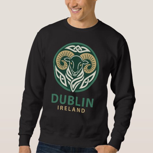 Dublin Ierland Europa Trui (Voorkant)