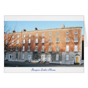 Dublin Ierland, Georgische woningen, antiek deurop