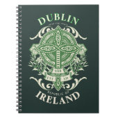 Dublin Ierland Ierse Keltisch Kruis Notitieboek (Voorkant)