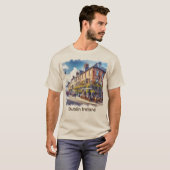 Dublin Ierland Ierse pub herenkleding T-shirt (Voorkant volledig)