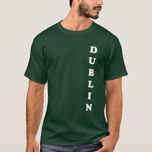 Dublin Ierland, ik hou van Dublin T-shirt (Voorkant)