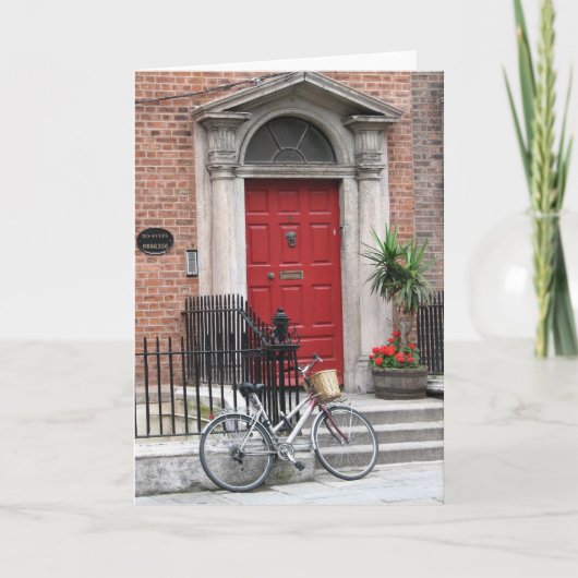 Dublin, Ierland Kaart (Voorkant)