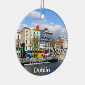 Dublin. Ierland Keramisch Ornament (Rechts)