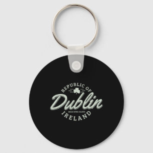 Dublin Ierland Klaverblad Ierse St. Patricks Dag  Sleutelhanger