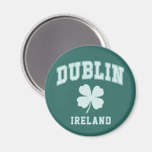 Dublin Ierland Magneet (Voorkant / Achterkant)