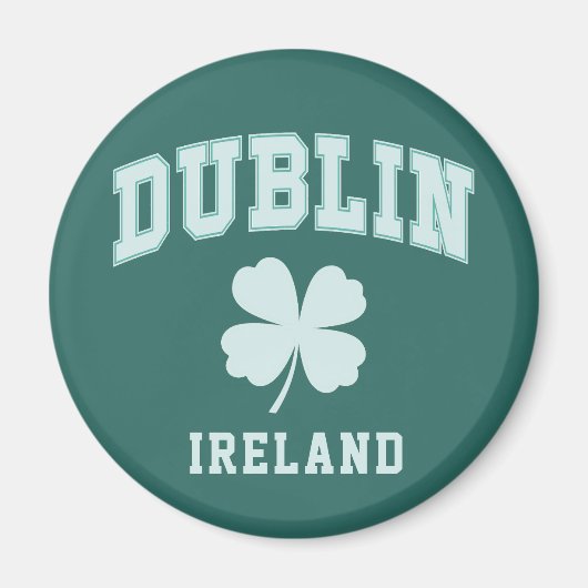 Dublin Ierland Magneet (Voorkant)