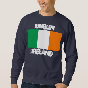 Dublin, Ierland met Ierse vlag Trui