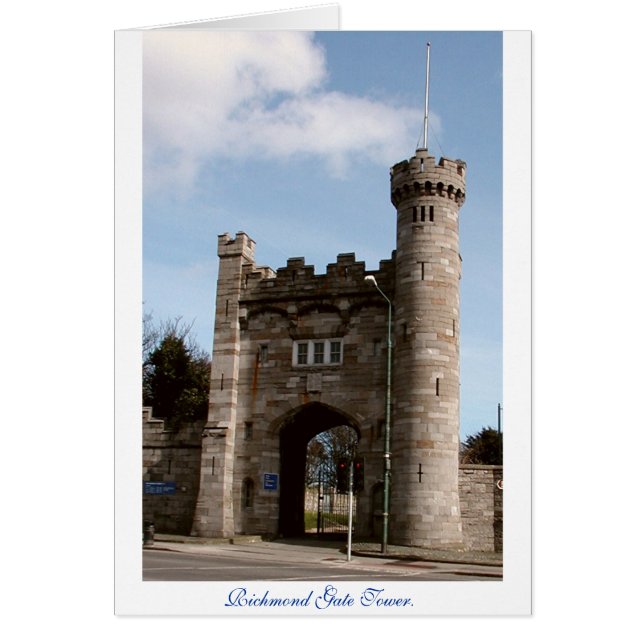 Dublin Ierland : Richmond Gate Tower (Voorkant)