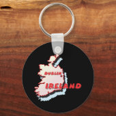 Dublin Ierland Sleutelhanger (Voorkant)