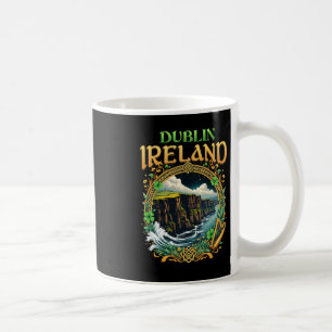Dublin Ierland Souvenir Zee Kliffen Dublin Vakanti Koffiemok