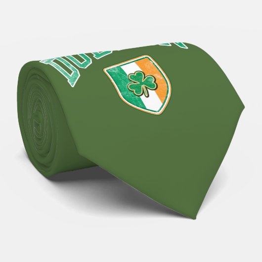 DUBLIN Ierland Stropdas (Opgerold)