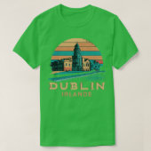 Dublin Ierland T-shirt (Design voorkant)