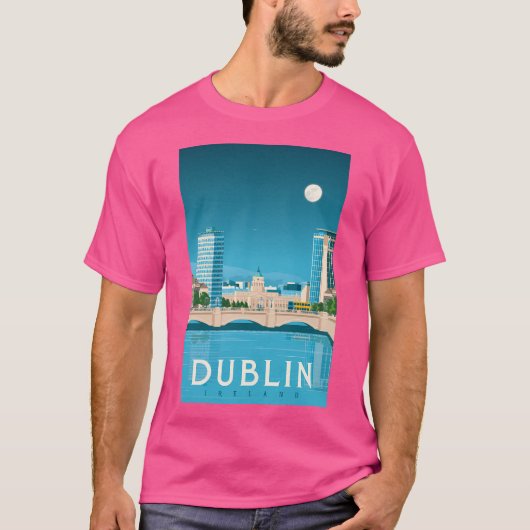 Dublin - Ierland T-shirt (Voorkant)