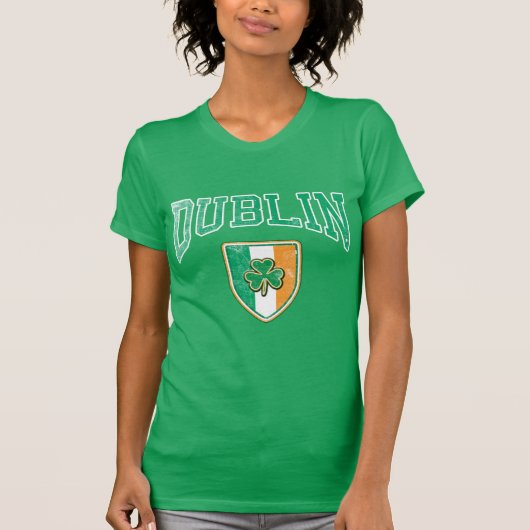 DUBLIN Ierland T-shirt (Voorkant)