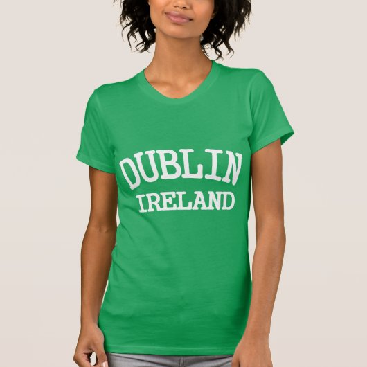 Dublin Ierland T-shirt (Voorkant)