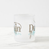 Dublin Ierland T-shirt Matglas Koffiemok (Center)