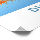 Dublin Ierland Travel Print (Hoek)