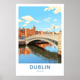 Dublin Ierland Travel Print