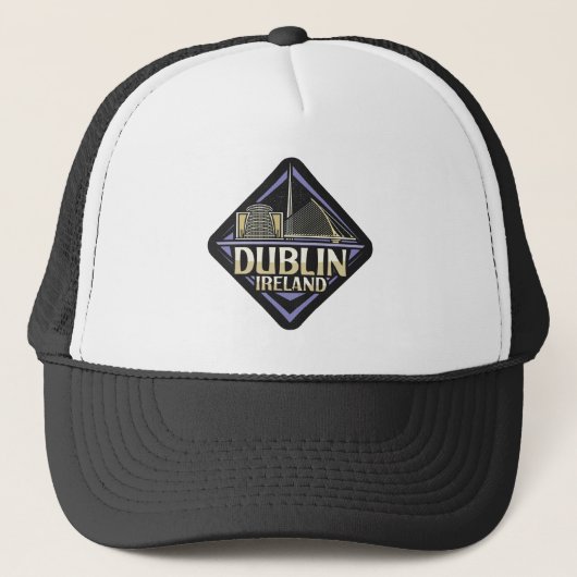 Dublin Ierland Trucker Pet (Voorkant)