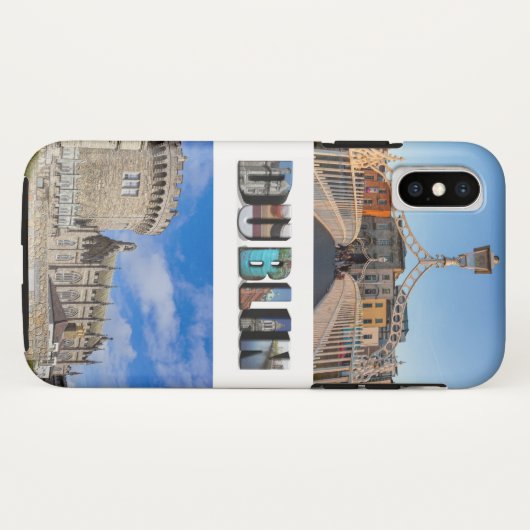 Dublin Ierland Vacation 2 Photos Collage Case-Mate iPhone Case (Achterkant (horizontaal))