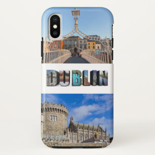 Dublin Ierland Vacation 2 Photos Collage Case-Mate iPhone Case