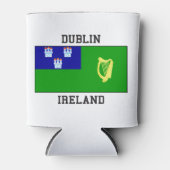 Dublin, Ierland Vlag Blikjeskoeler (Voorkant)
