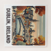 Dublin in de herfst legpuzzel (Horizontaal)