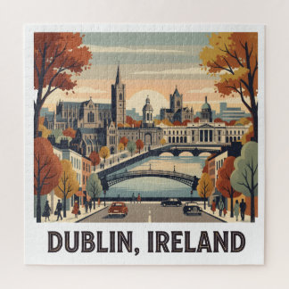 Dublin in de herfst legpuzzel