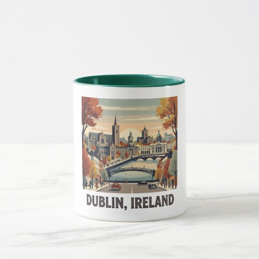 Dublin in de herfst mok (Midden)