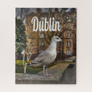 Dublin Ireland Bird on Brick Wall Legpuzzel