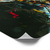 Dublin, Ireland City Street Scene Poster (Hoek)